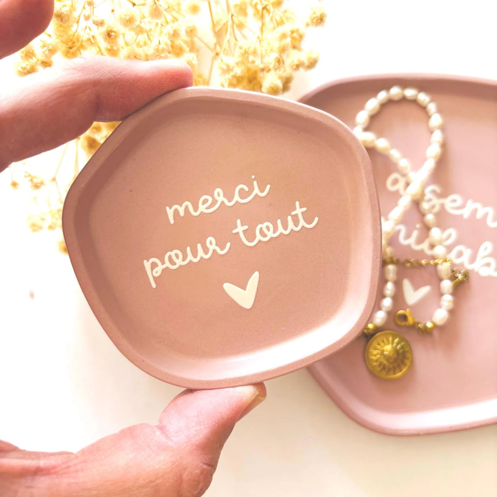 Coupelle décorative Merci Maîtresse / ATSEM / AESH