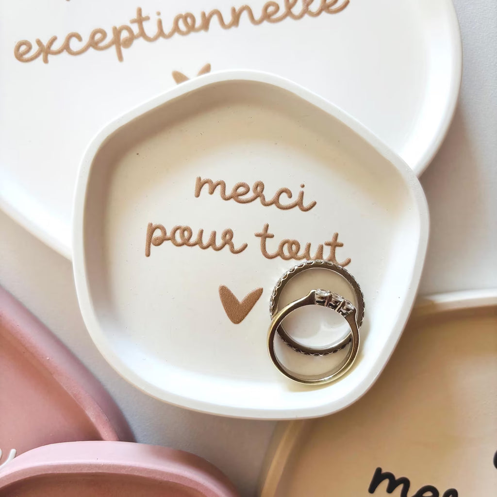 Coupelle décorative Merci Maîtresse / ATSEM / AESH