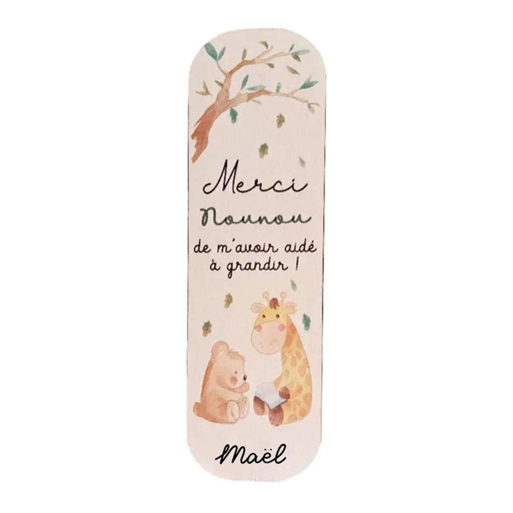 Marque-Page Personnalisé Merci Maîtresse / Maître / ATSEM