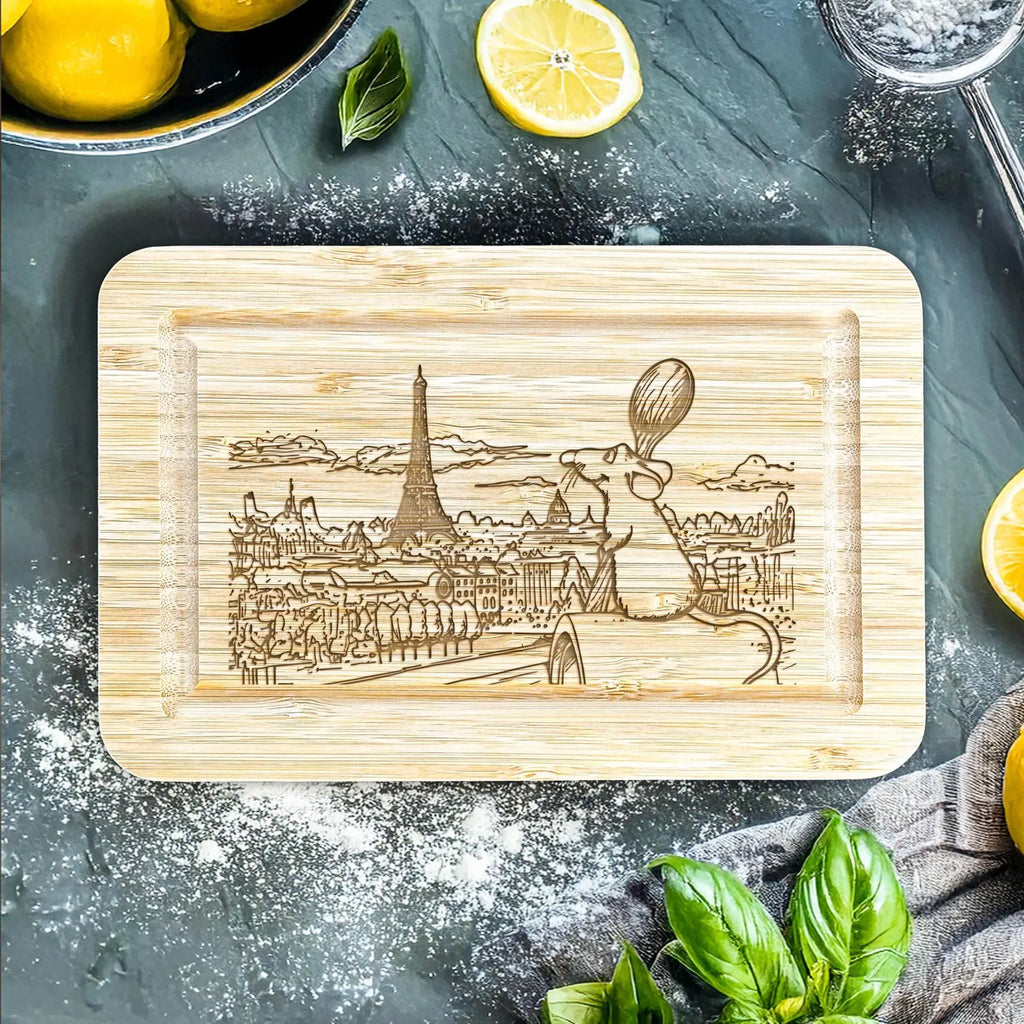 Planche à découper personnalisée thème Ratatouille