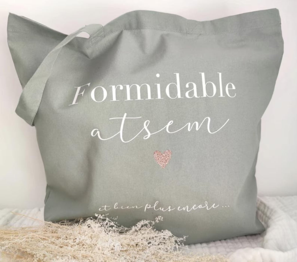 Tote Bag à personnaliser Nounou / Assistante Maternelle