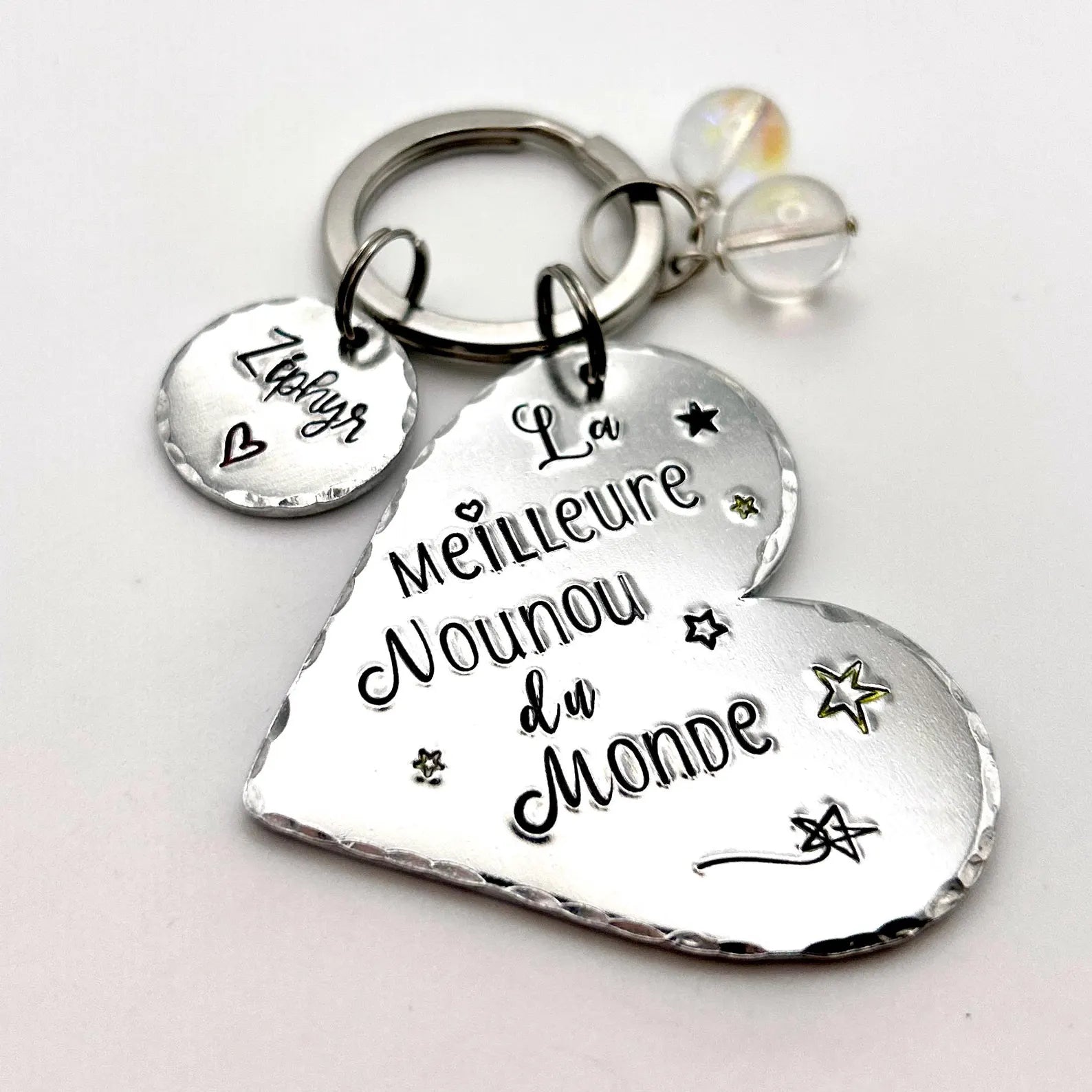 Porte-clé personnalisé Meilleure Nounou