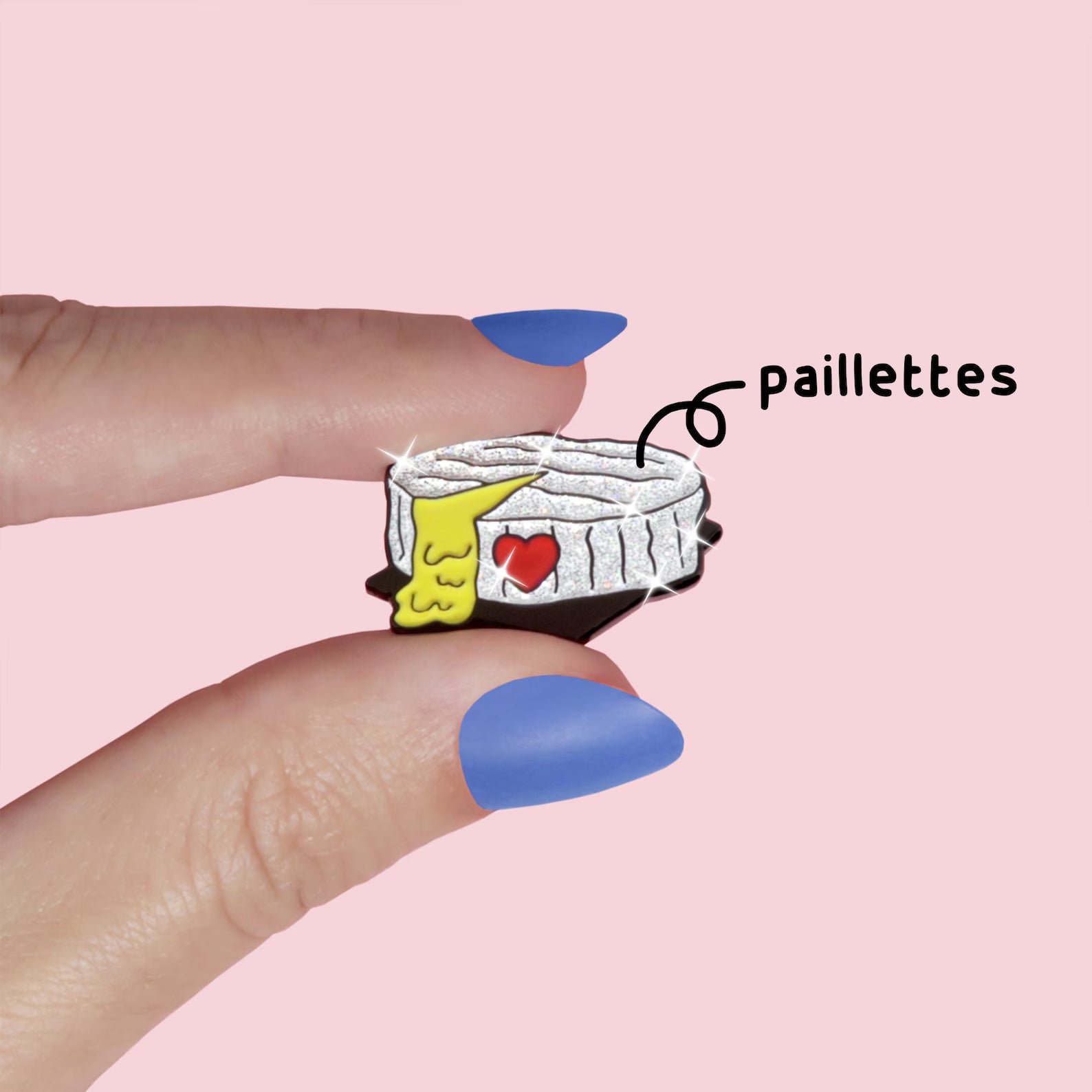 Pin’s Camembert - Pour ceux qui aiment le fromage… sans modération