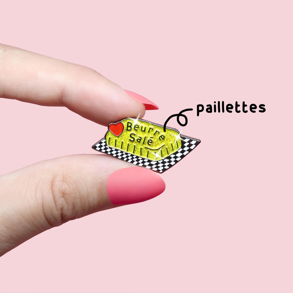 Pin’s Beurre salé - Le clin d’œil parfait pour les Bretons