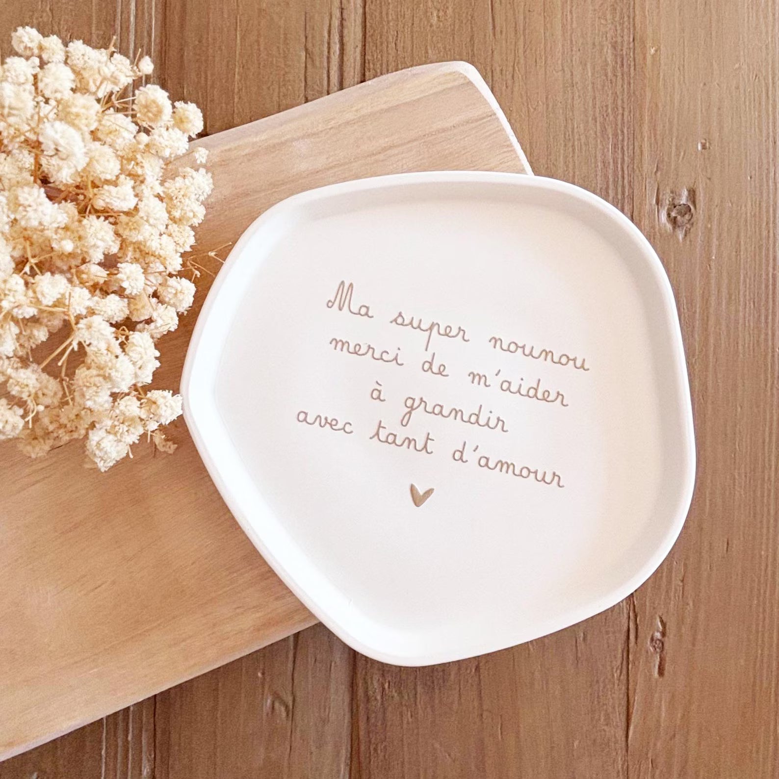 Coupelle décorative Nounou formidable