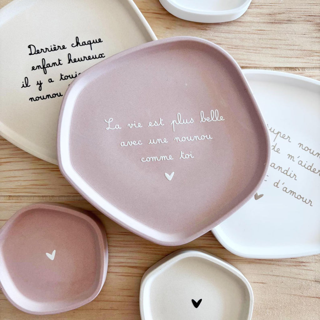 Coupelle décorative Nounou formidable