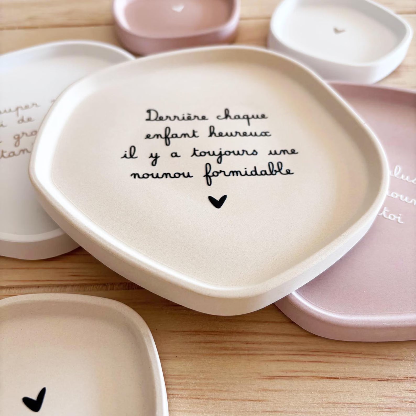 Coupelle décorative Nounou formidable