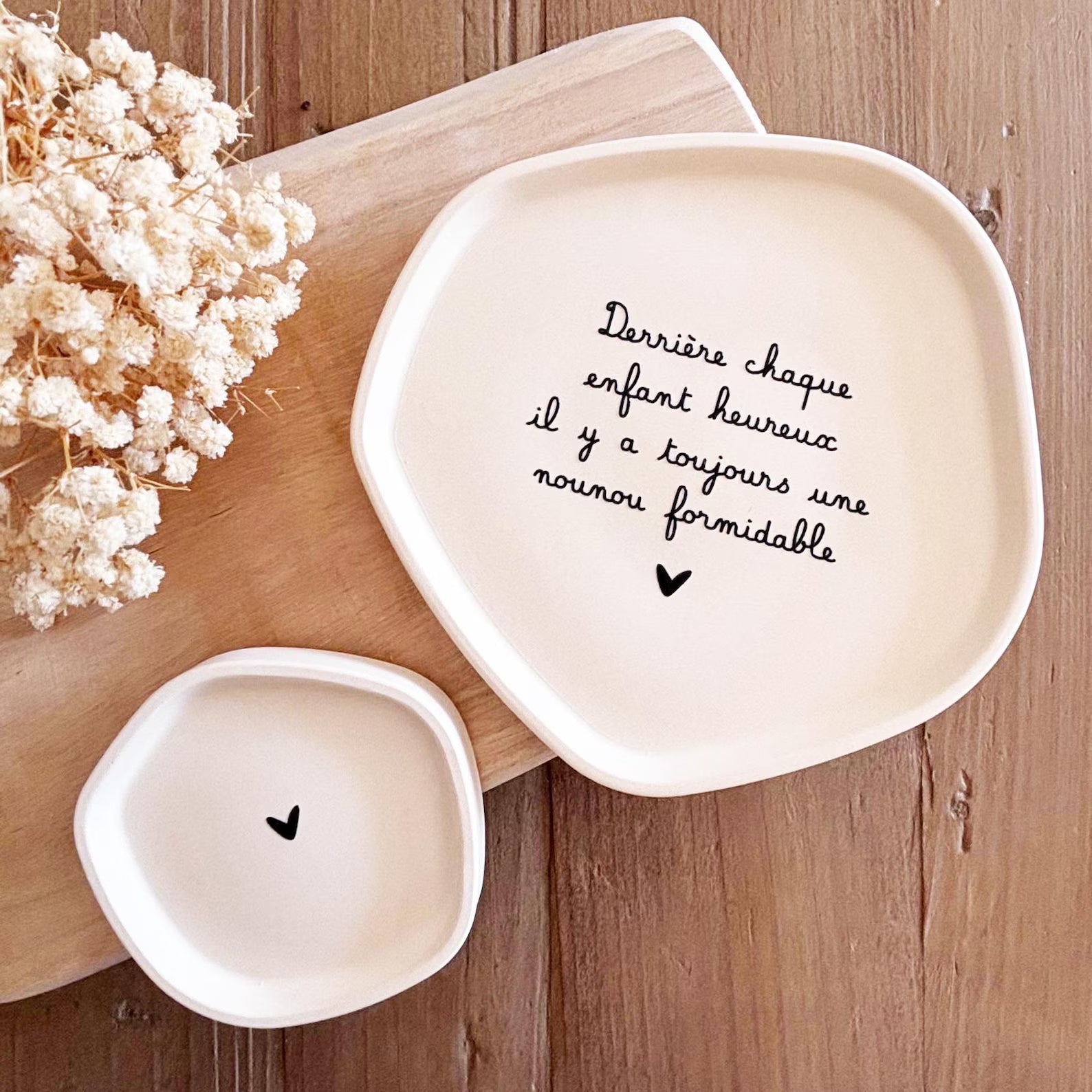 Coupelle décorative Nounou formidable