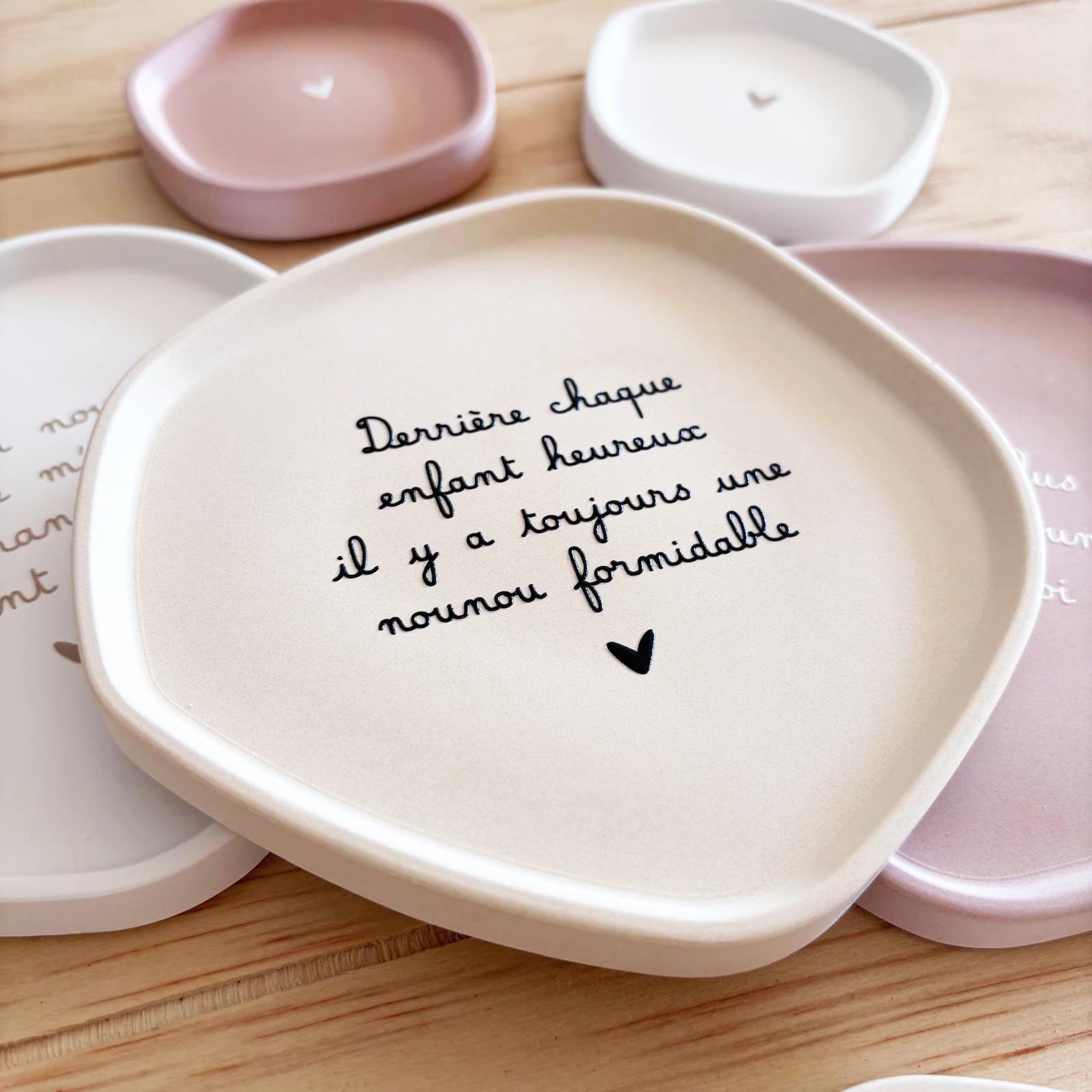 Coupelle décorative Nounou formidable