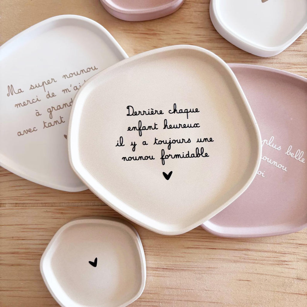 Coupelle décorative Nounou formidable