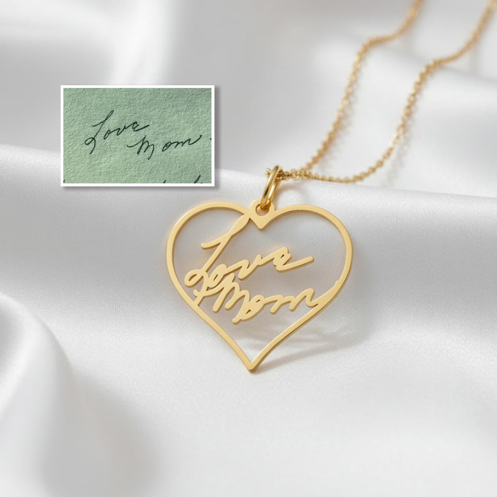 Collier personnalisé avec dessin d’enfant