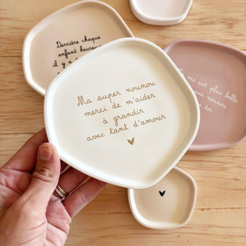 Coupelle décorative Nounou formidable