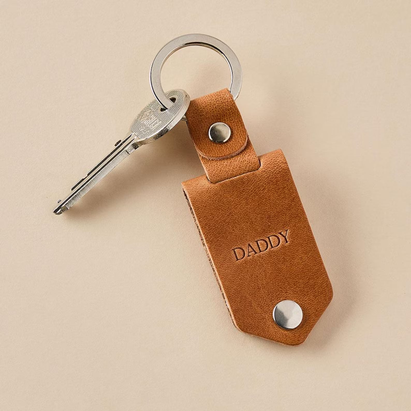 Porte-clés photo en cuir 4 images : un mini album souvenir à emporter partout