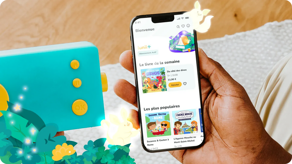 Ma Fabrique à Histoires Lunii en location - 3 à 8 ans