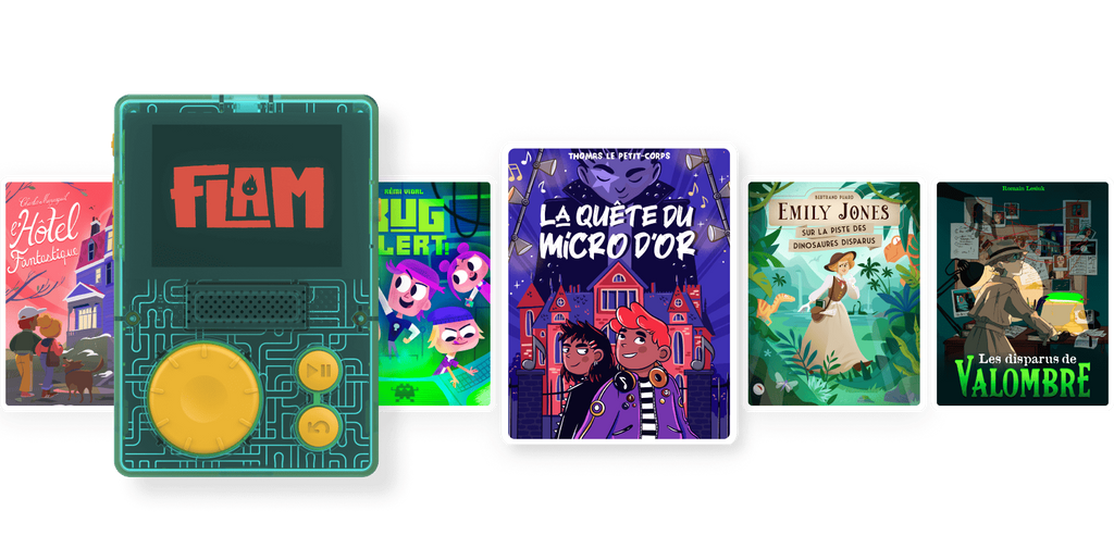 FLAM en location – La conteuse pour les 7 à 12 ans