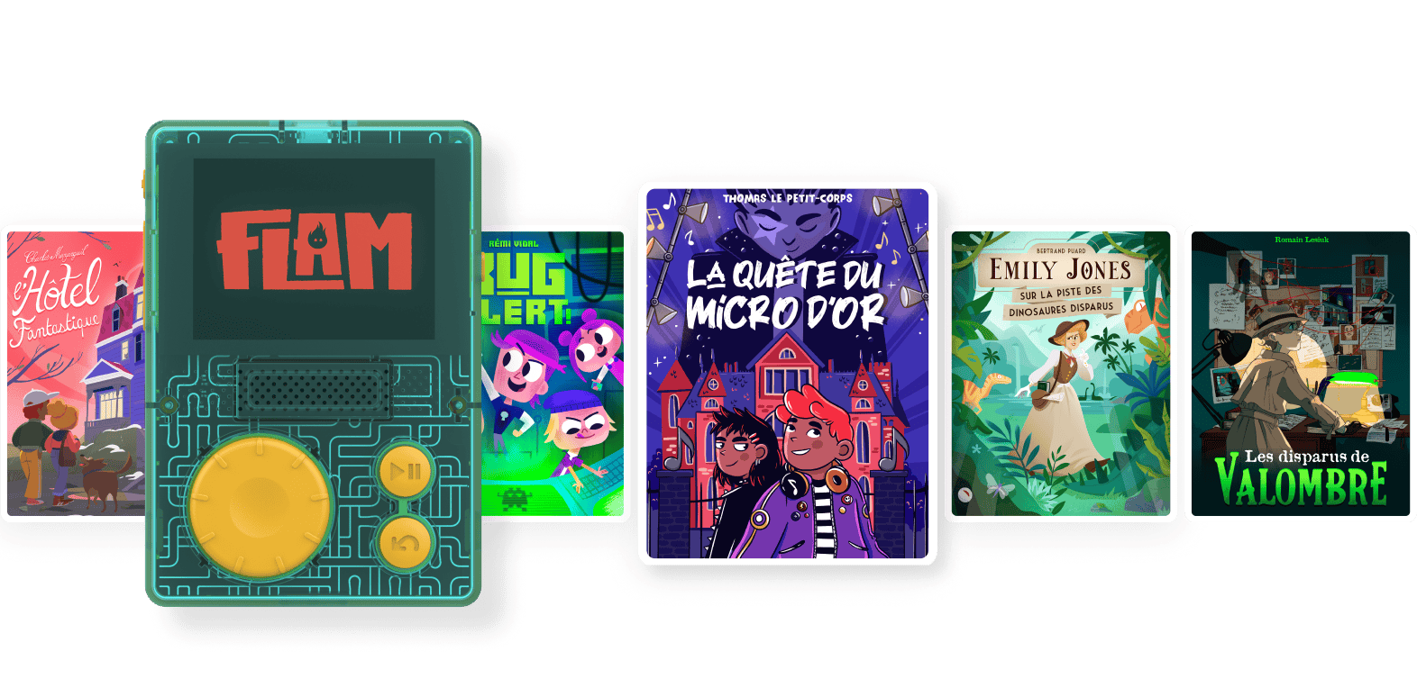 FLAM en location – La conteuse pour les 7 à 12 ans