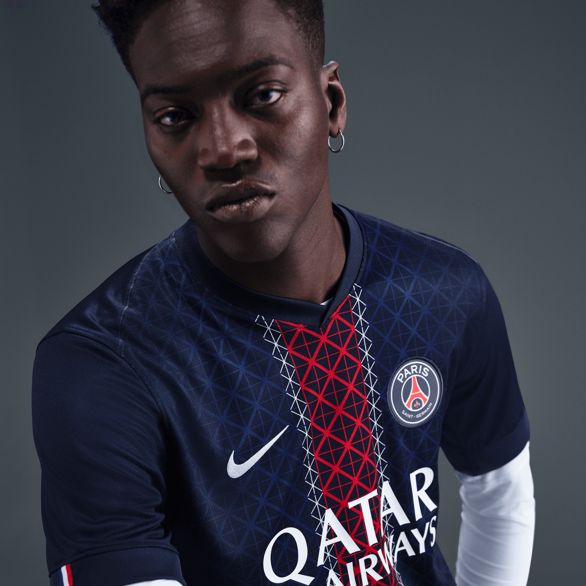 Maillot Domicile Stadium PSG Nike 25/26 Paris Saint-Germain
