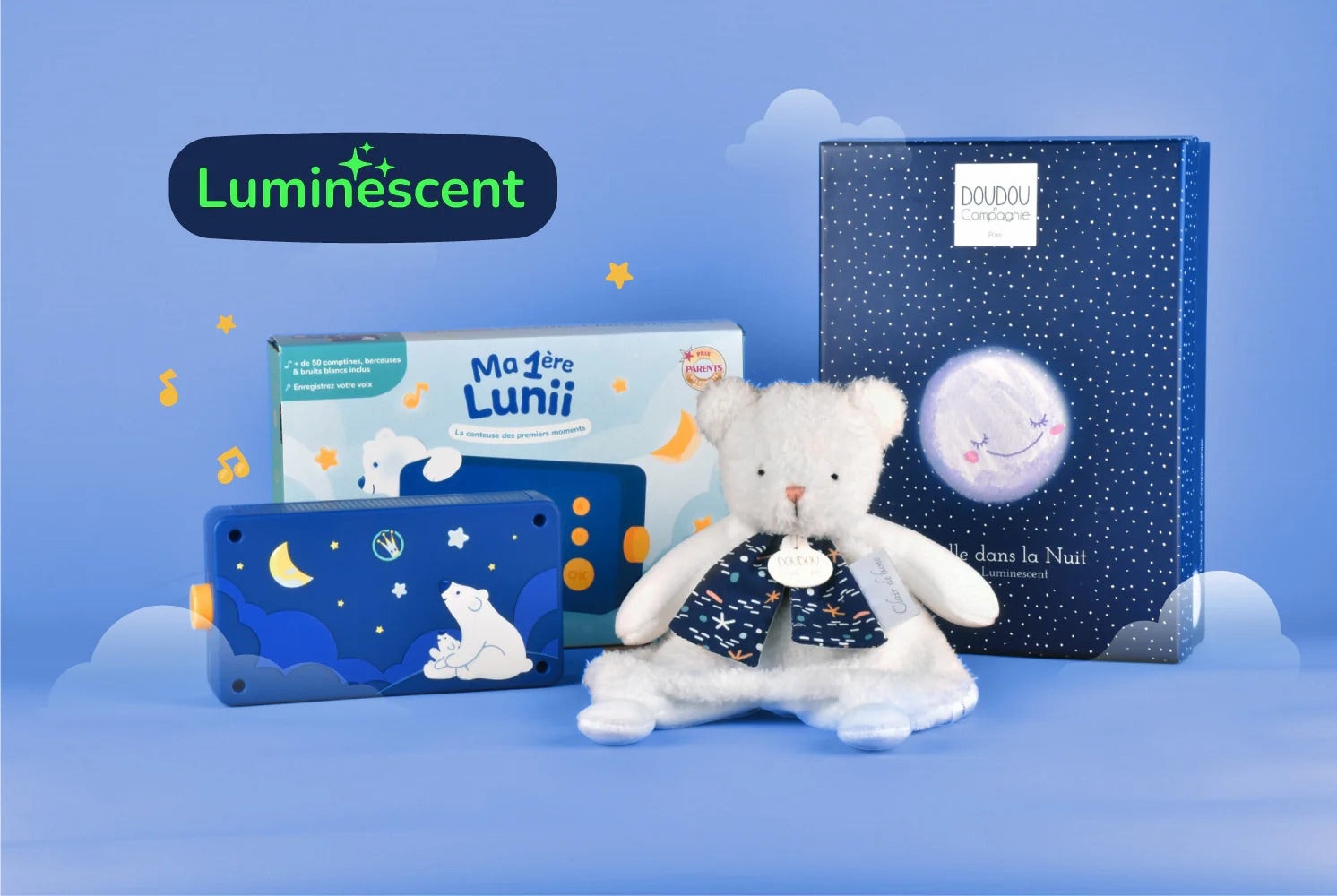 Boîte à histoires Ma 1ère Lunii + Doudou - Lunii