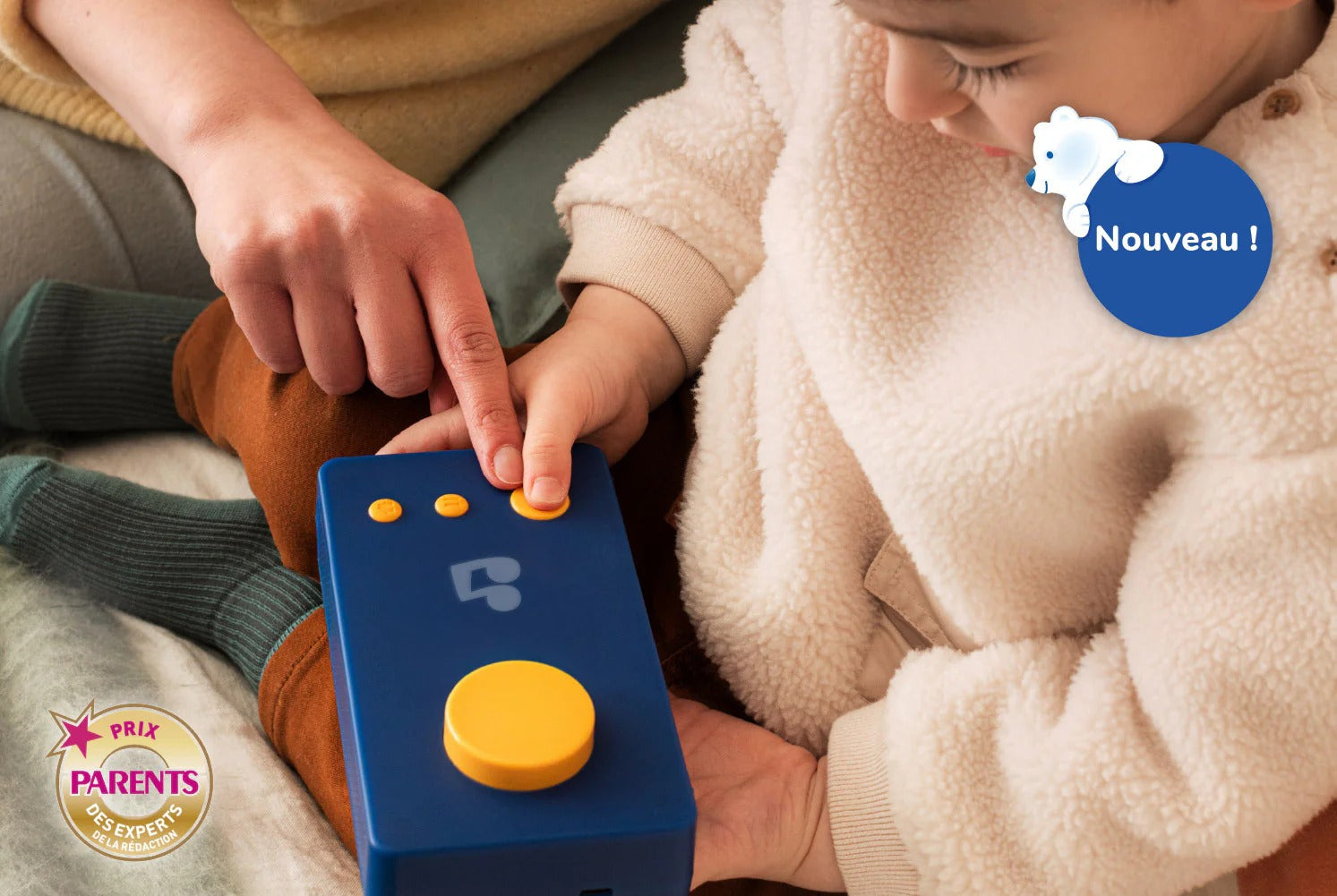 Boîte à histoires Ma 1ère Lunii + Doudou - Lunii