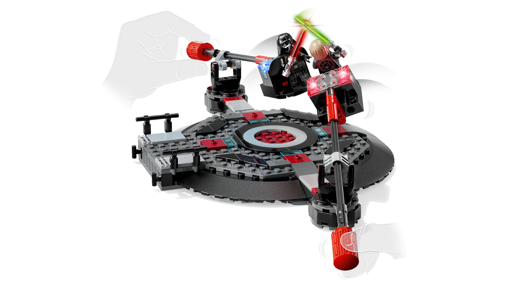 SMART Play : duel dans la salle du trône et chasseur A-Wing – LEGO Star Wars #75427