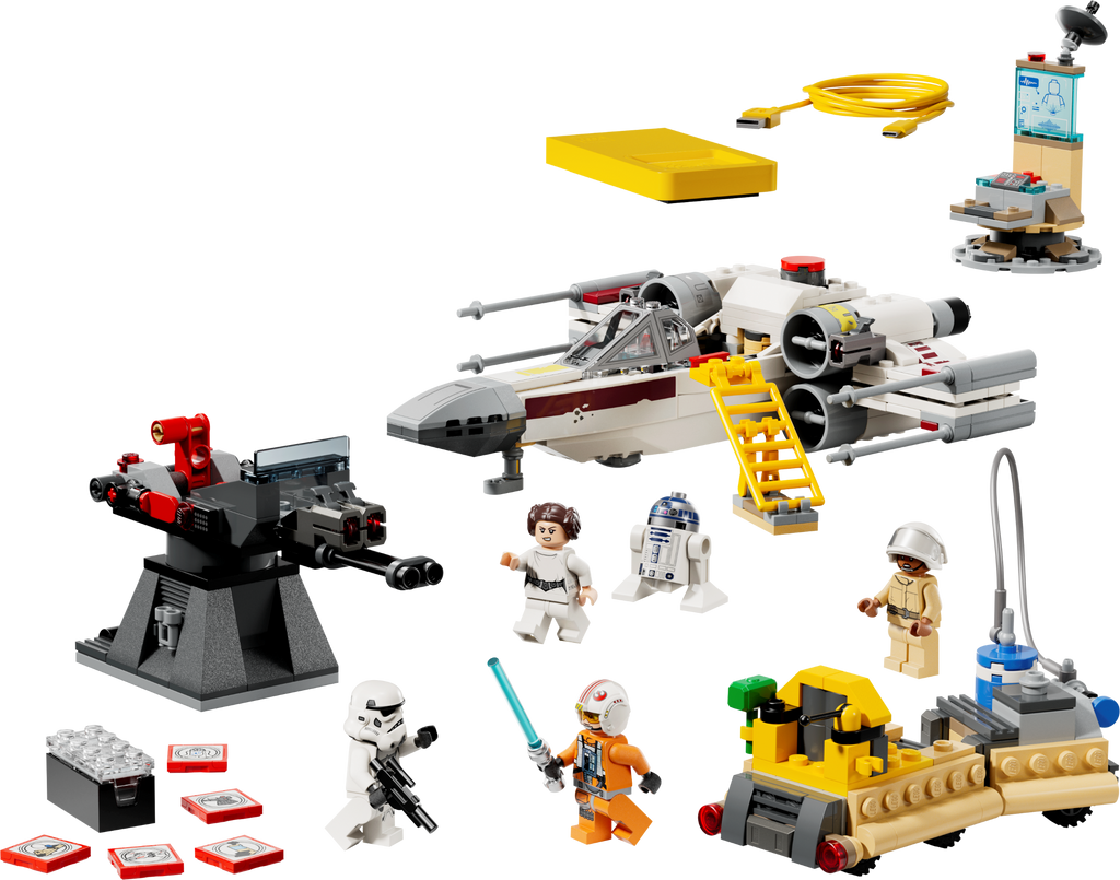 SMART Play : le X-Wing Red Five de Luke – LEGO Star Wars #75423