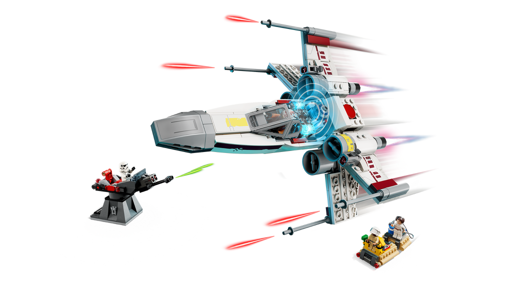 SMART Play : le X-Wing Red Five de Luke – LEGO Star Wars #75423