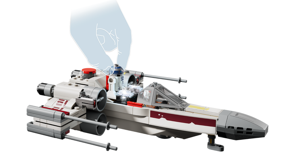 SMART Play : le X-Wing Red Five de Luke – LEGO Star Wars #75423