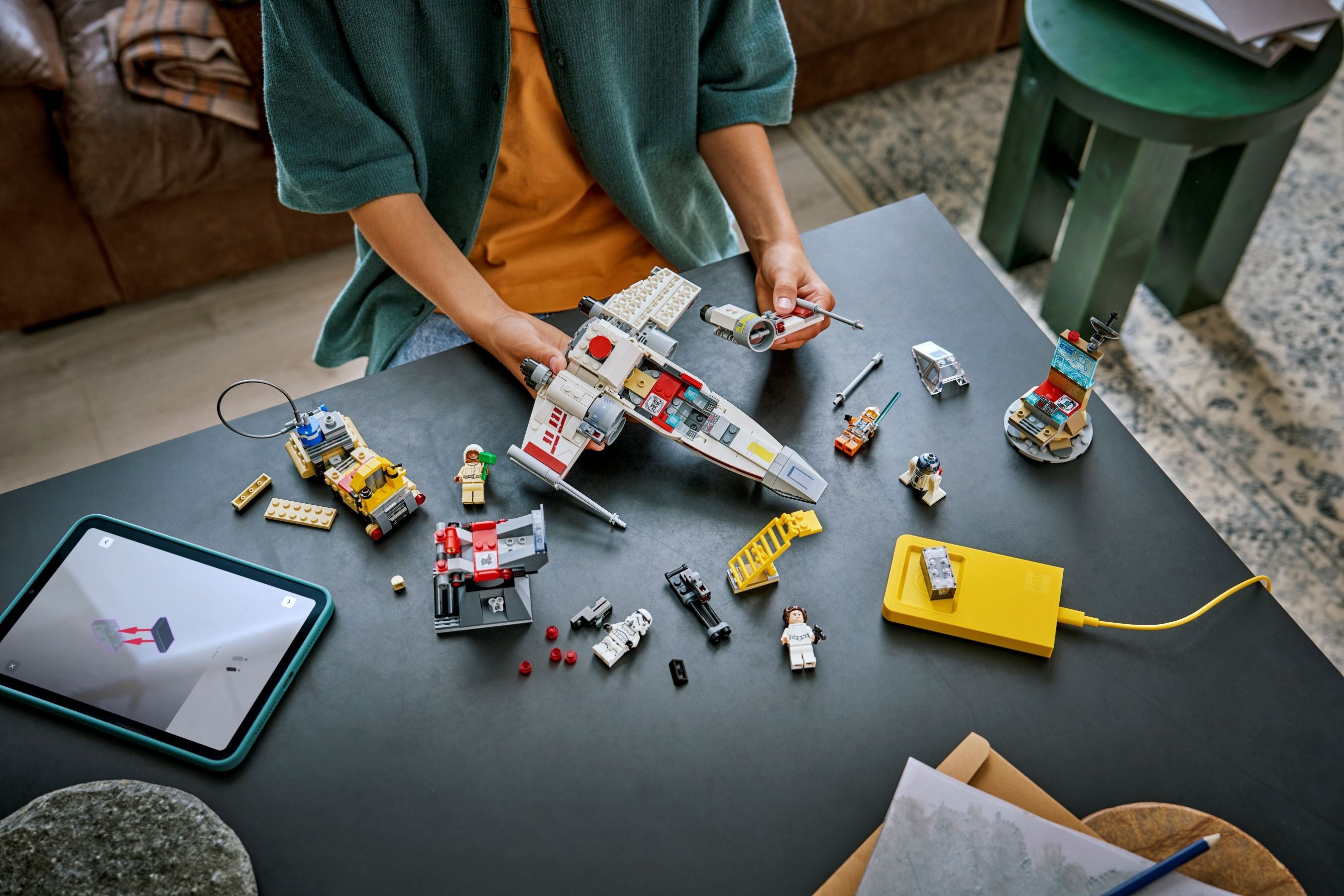 SMART Play : le X-Wing Red Five de Luke – LEGO Star Wars #75423