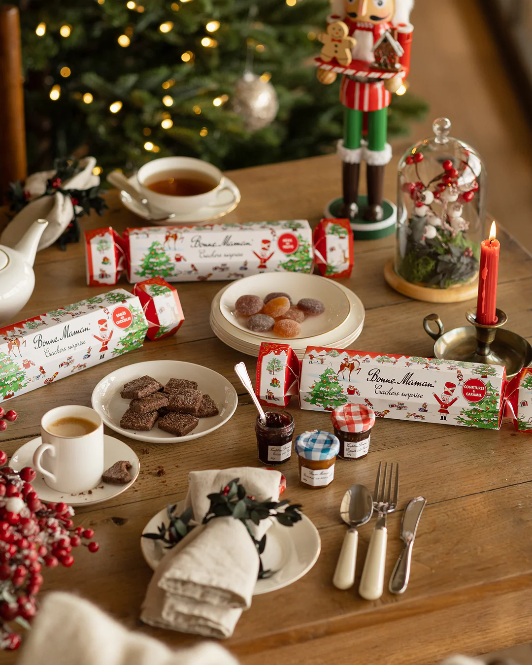 Calendrier de l’Avent Bonne Maman 2025 - 24 mini-pots & pâtes à tartiner