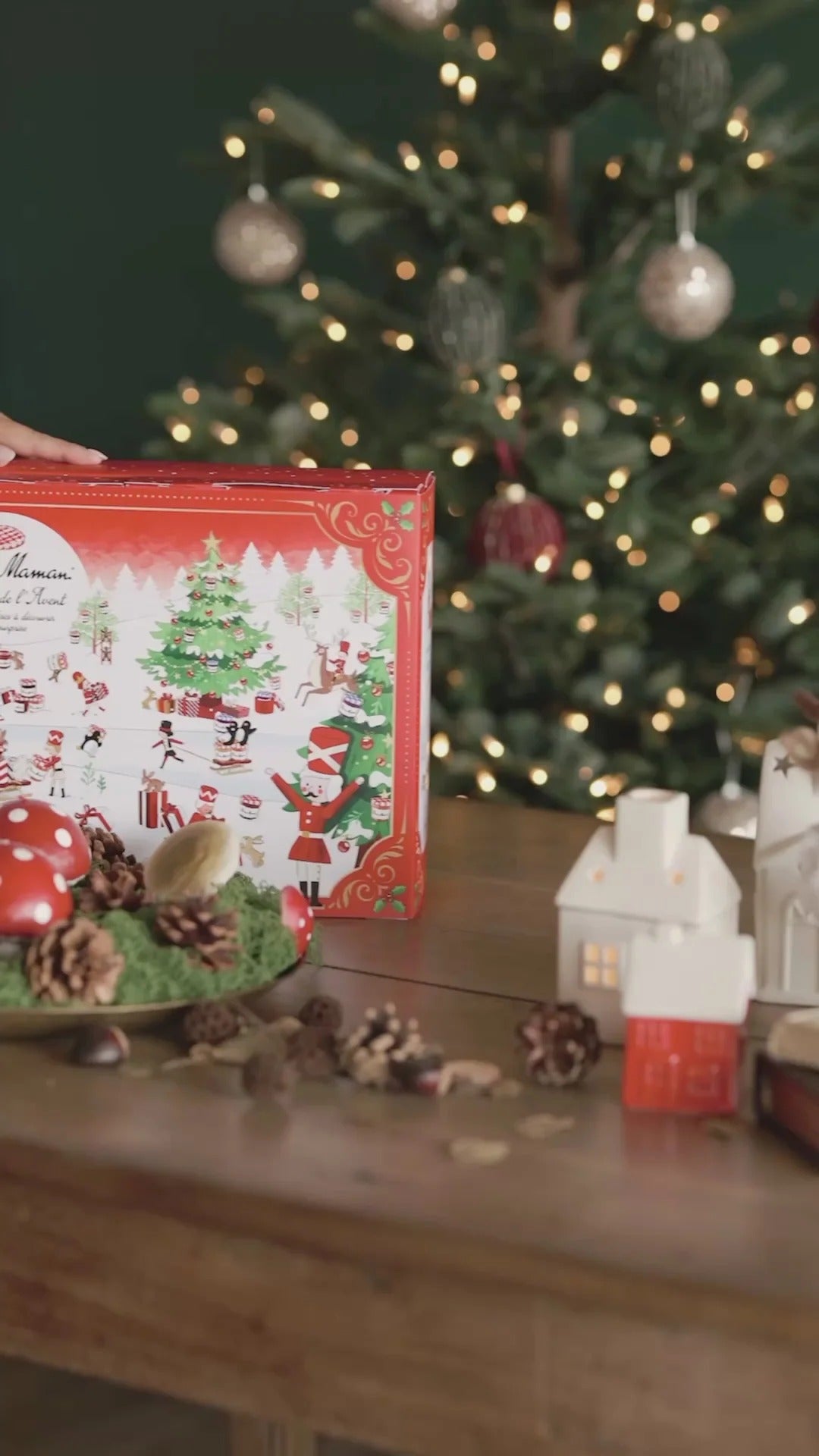 Calendrier de l’Avent Bonne Maman 2025 - 24 mini-pots & pâtes à tartiner