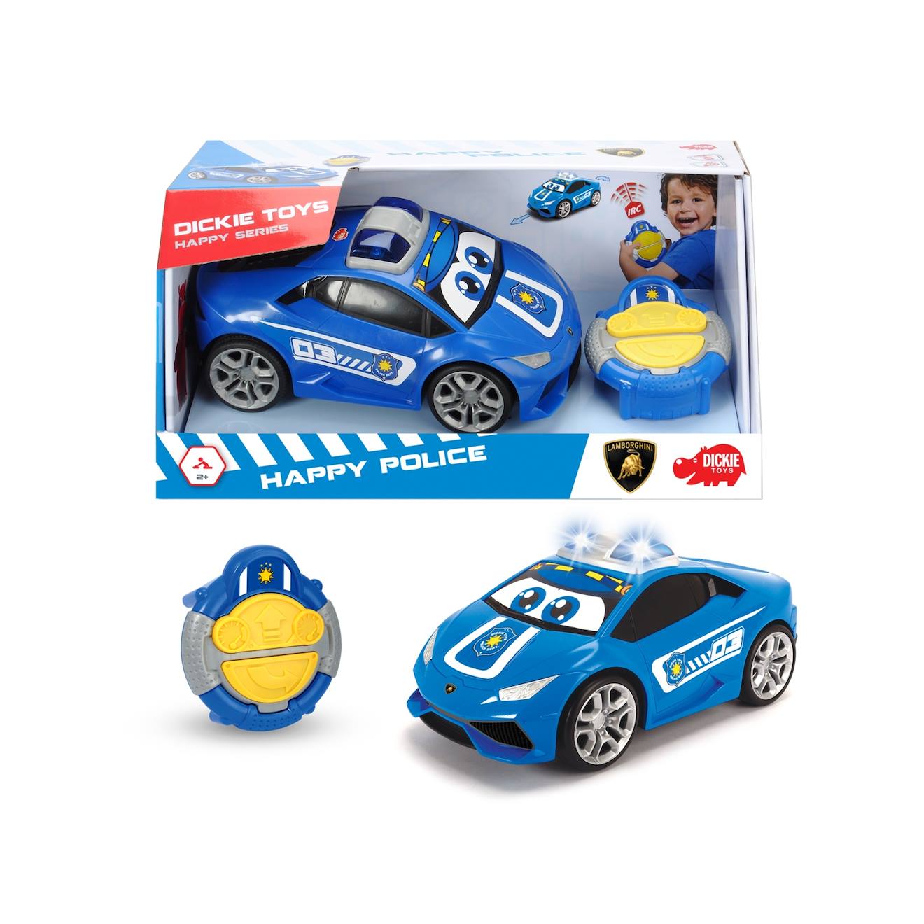 Irc pauly police 27cm bleu