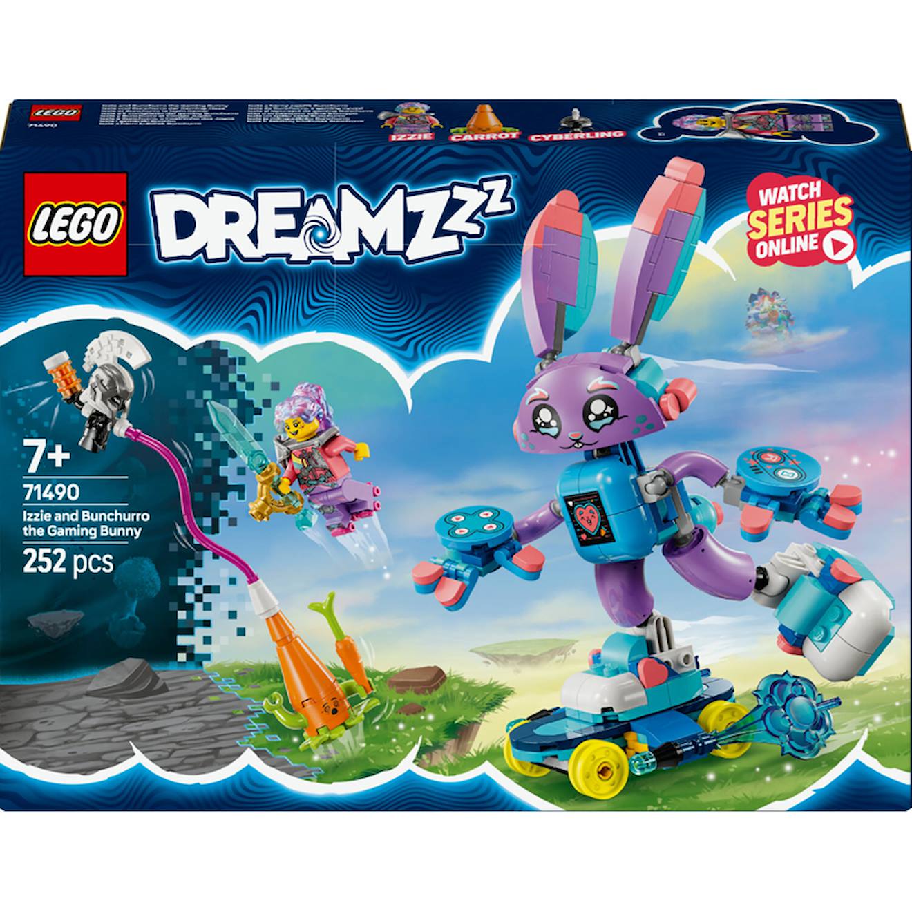 Izzie et bunchurro lapin dreamzzz - 71490 multicolore