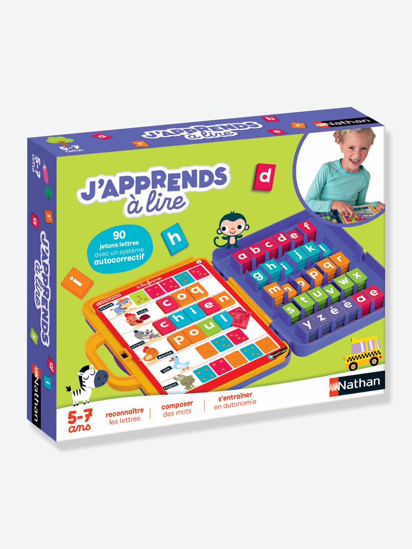 J'apprends à lire multicolore