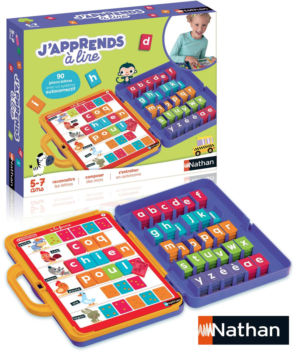 J'apprends à lire multicolore