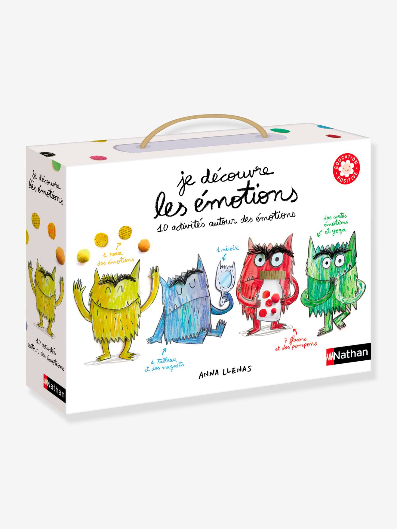 Je découvre les émotions - blanc