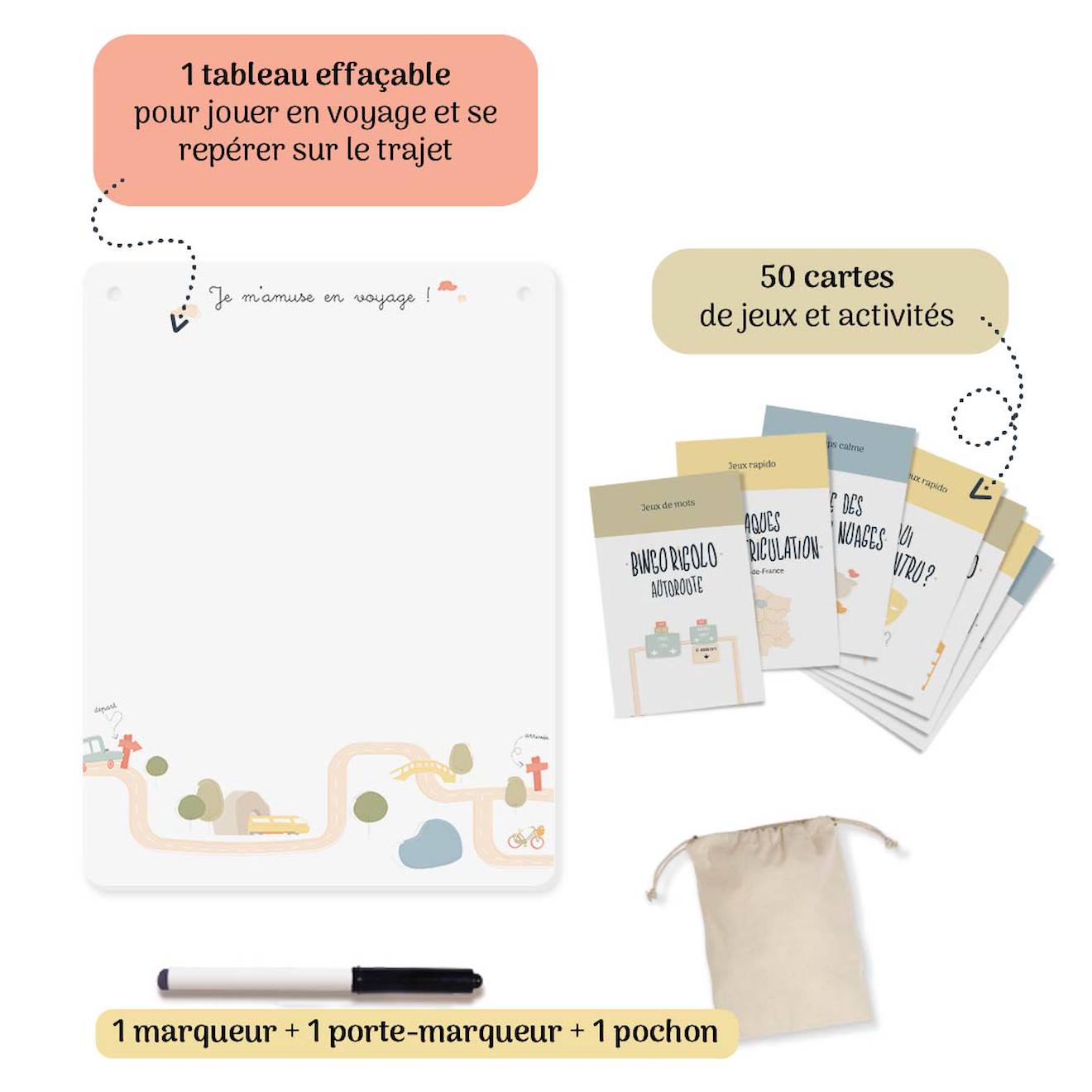 Je m'amuse en voyage – 50 activités blanc