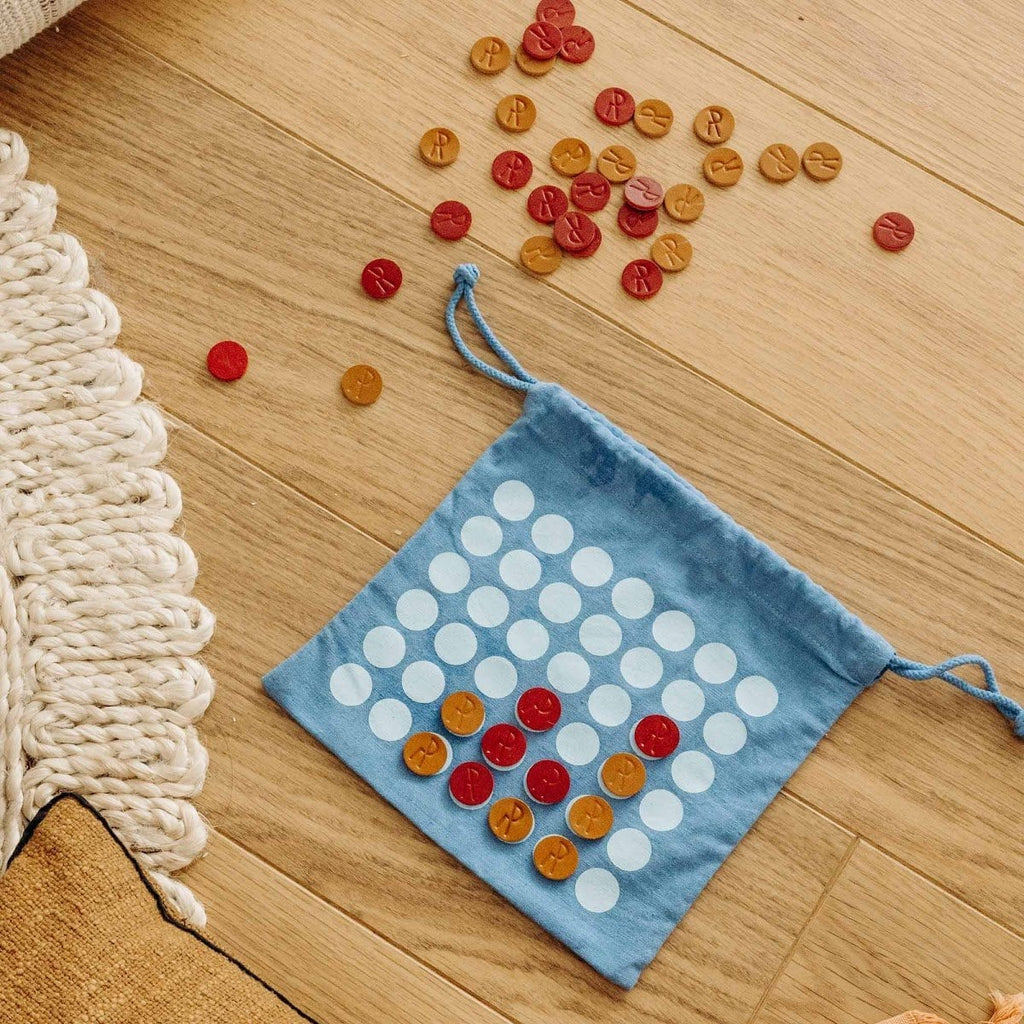 Jeu Le 4 à la ligne en cuir - Les Raffineurs