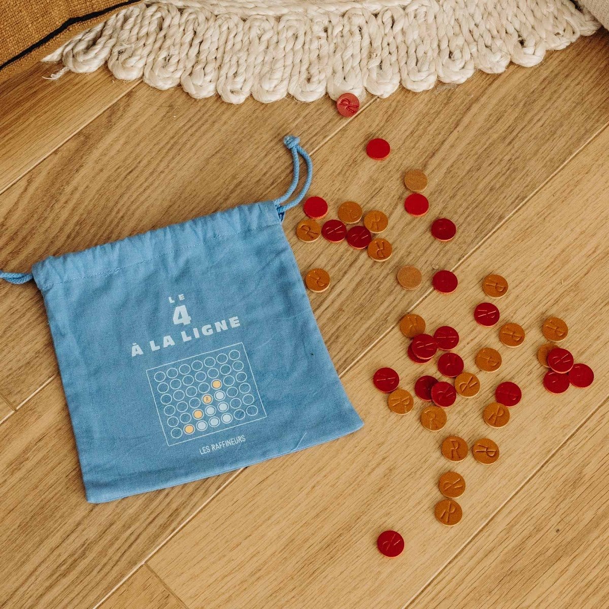 Jeu Le 4 à la ligne en cuir - Les Raffineurs