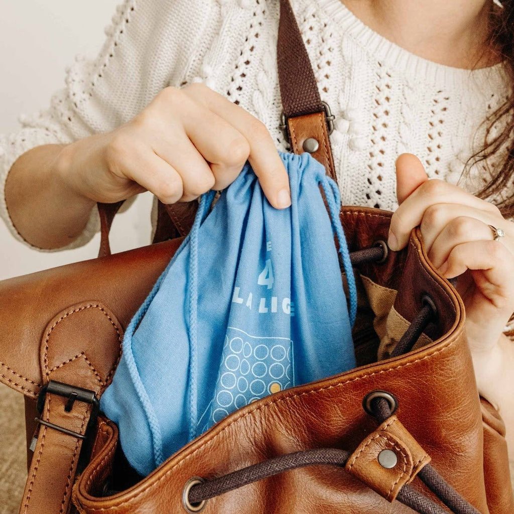 Jeu Le 4 à la ligne en cuir - Les Raffineurs