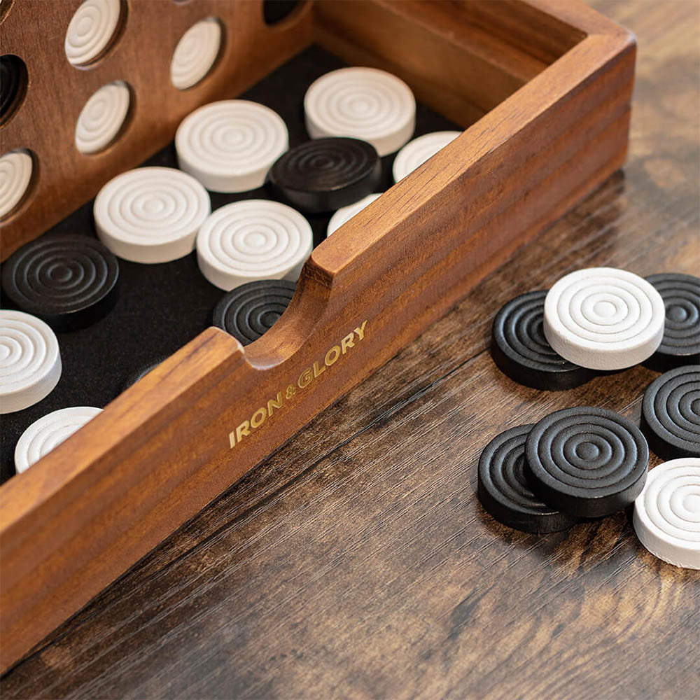 Jeu 4 à La Suite en Bois - Jeux de Société Originaux