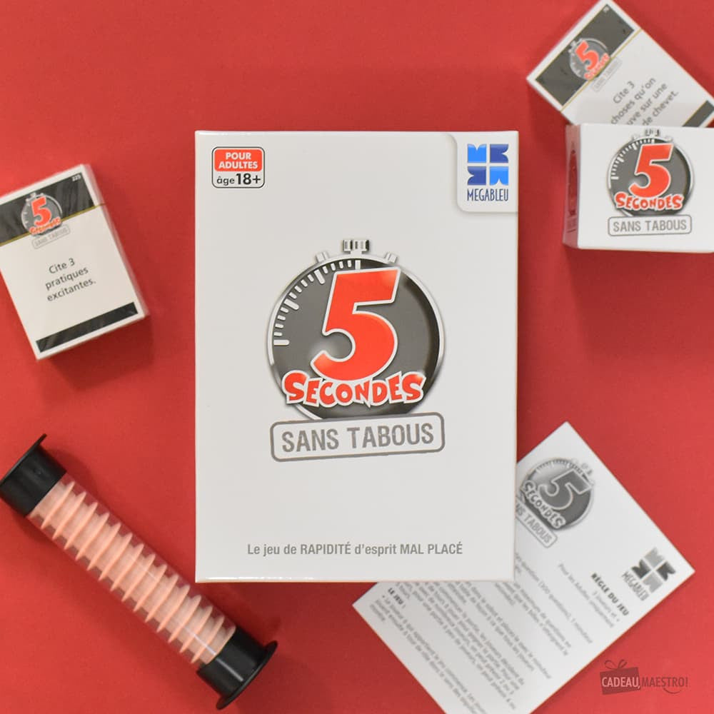 Jeu 5 Secondes Sans Tabous - Jeu d'Ambiance