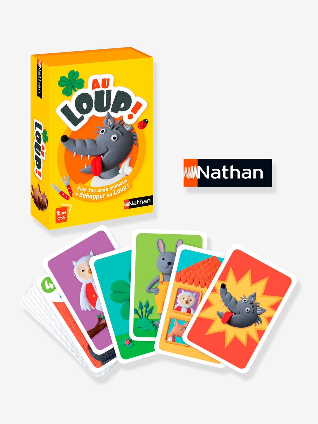 Jeu au loup ! multicolore