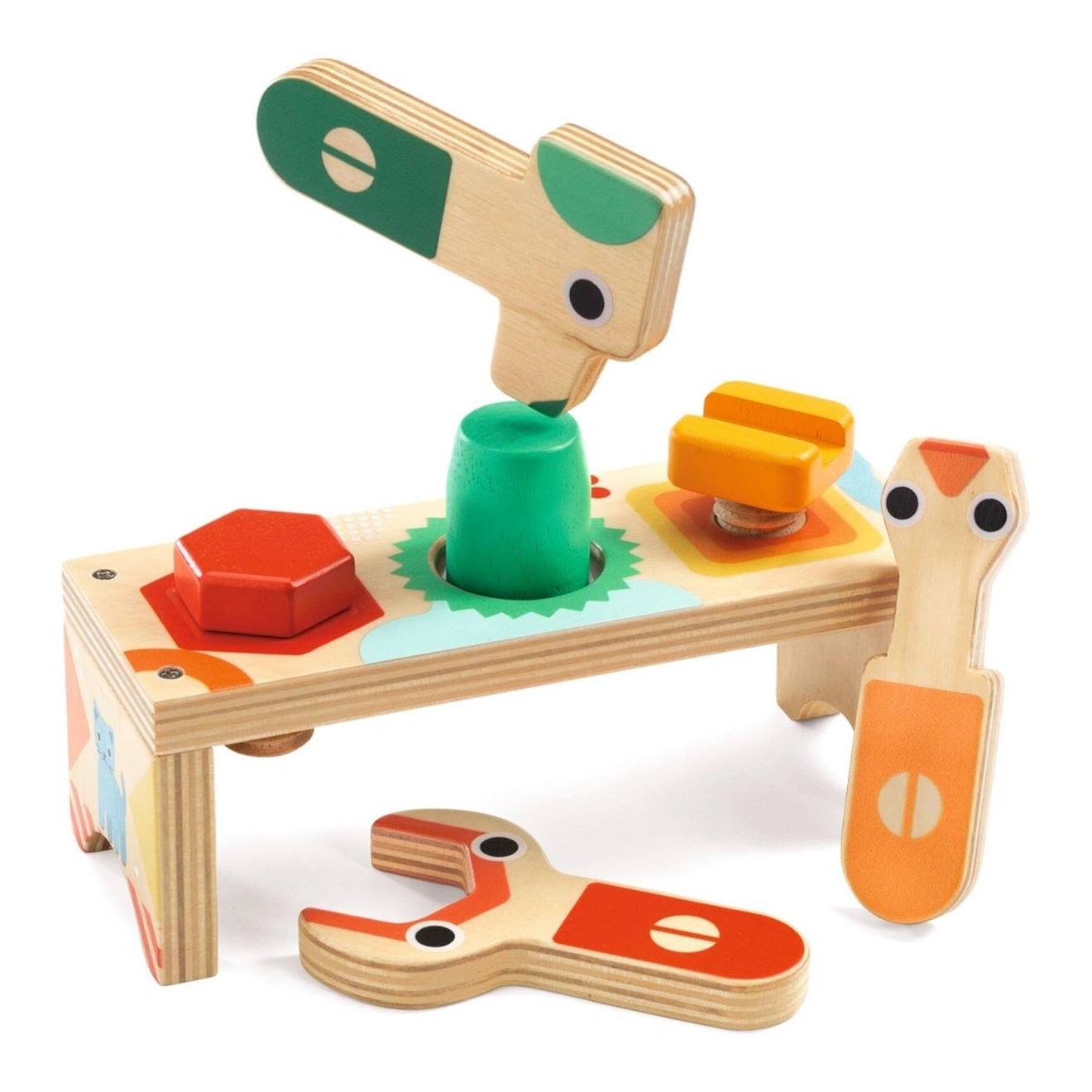 Jeu bricolou multicolore