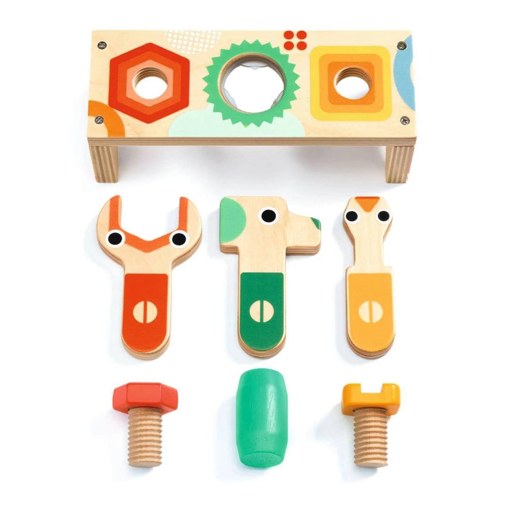 Jeu bricolou multicolore