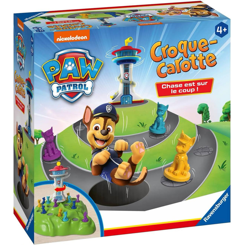 Jeu croque carotte Pat'Patrouille bleu