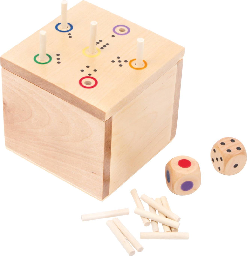 Jeu cube as beige