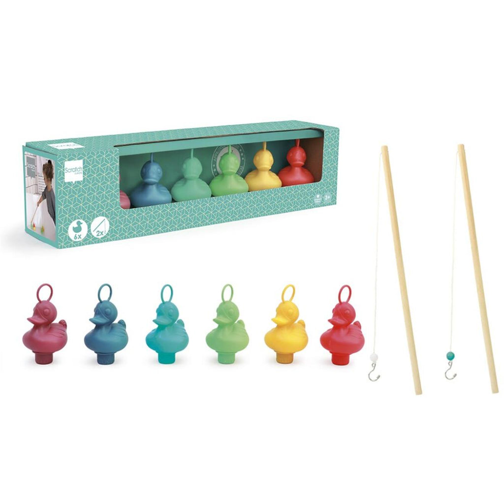Jeu d'adresse - set de pêche aux canards multicolor