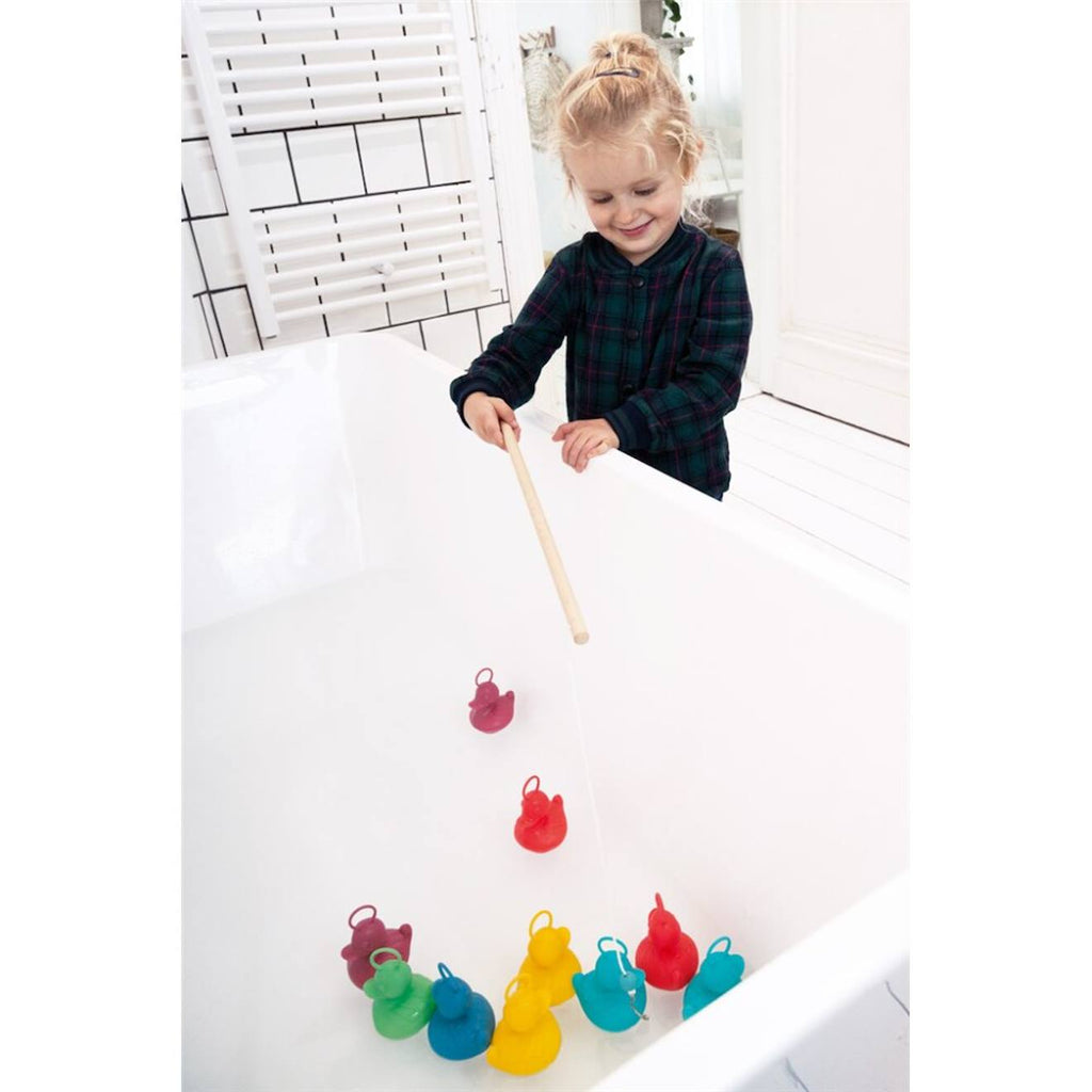 Jeu d'adresse - set de pêche aux canards multicolor