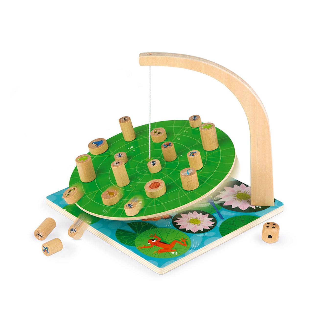 Jeu d'adresse waterlily challenge multicolore