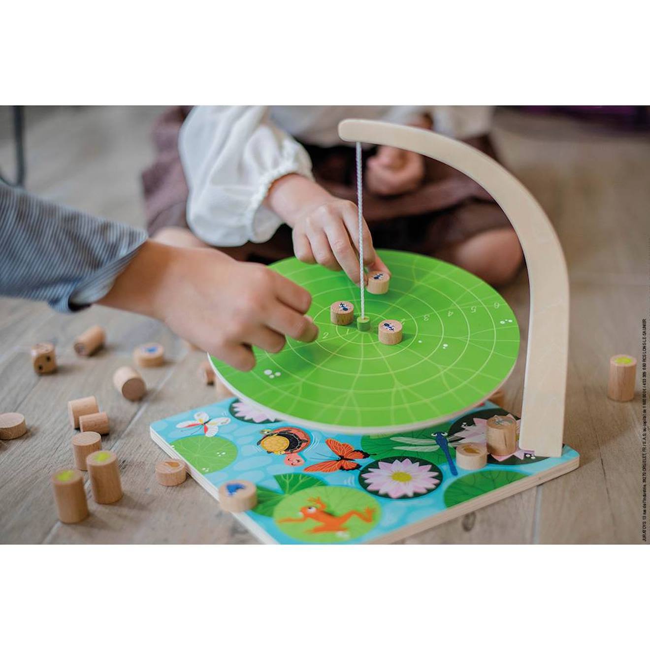 Jeu d'adresse waterlily challenge multicolore